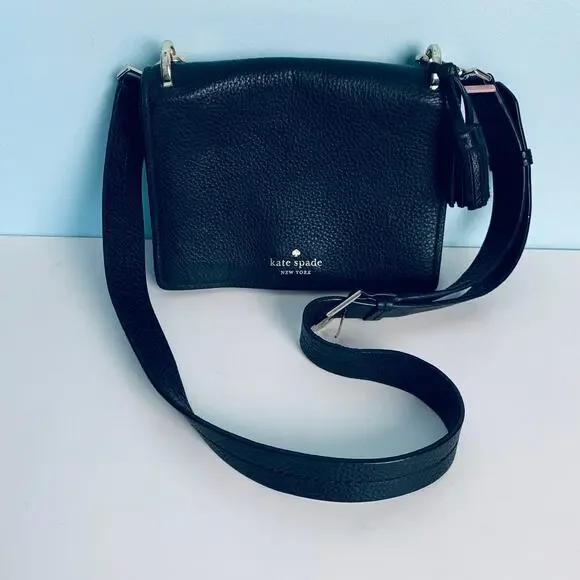 Kate Spade New York Black Jamie Crossbody Purse - Picture 5 of 12